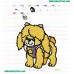 Rainbow Brite Embroidery Design 17
