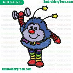Rainbow Brite Embroidery Design 19