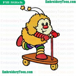 Rainbow Brite Embroidery Design 23