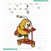 Rainbow Brite Embroidery Design 23