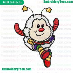 Rainbow Brite Embroidery Design 27
