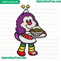 Rainbow Brite Embroidery Design 32
