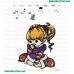 Rainbow Brite Embroidery Design 33