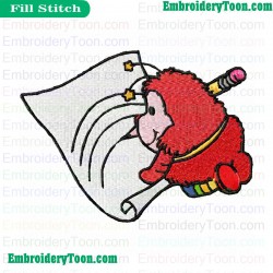 Rainbow Brite Embroidery Design 34