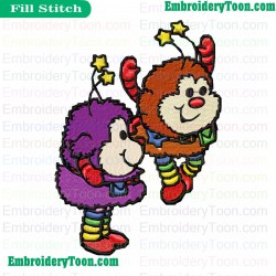 Rainbow Brite Embroidery Design 37