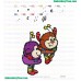 Rainbow Brite Embroidery Design 37
