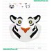 Rajah Applique Head Embroidery Design