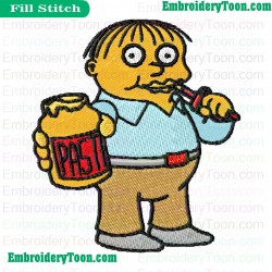 Ralph Withe Huney Embroidery Design
