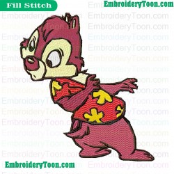 Rescue Rangers Embroidery Design 03