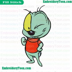 Rescue Rangers Embroidery Design 08