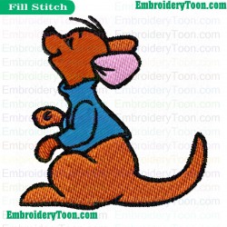Roo Look Up Embroidery Design