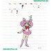 Sailor Moon Embroidery Design 02