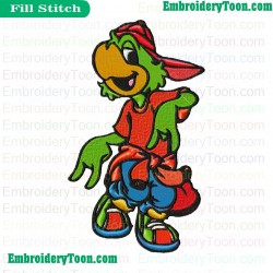 Saludos Amigos Embroidery Design 02
