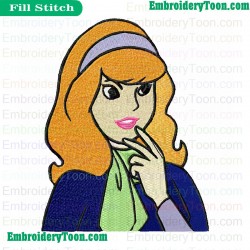 Scooby Doo Embroidery Design 02