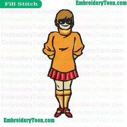 Scooby Doo Embroidery Design 03