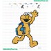 Sesame Street Embroidery Design 01