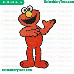 Sesame Street Embroidery Design 08