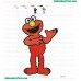Sesame Street Embroidery Design 08
