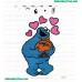 Sesame Street Embroidery Design 10