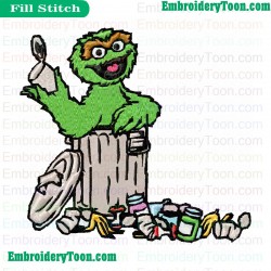 Sesame Street Embroidery Design 13