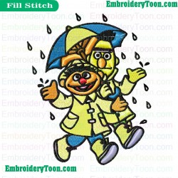 Sesame Street Embroidery Design 14