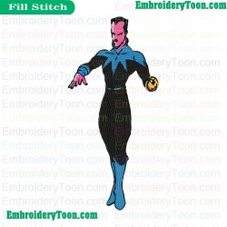 Sinestro Green Lantern Embroidery Design