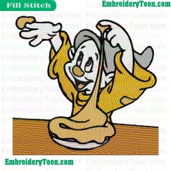 Snow White Embroidery Design 29
