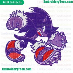 Sonic Embroidery Design 04