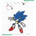 Sonic Embroidery Design