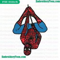Spiderman Embroidery Design 03