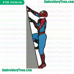 Spiderman Embroidery Design 07
