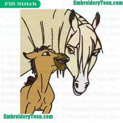 Spirit Stallion Of The Cimarron 05 Embroidey Design Embroidery Design
