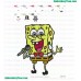 Spongebob Squarepants Embroidery Design 14