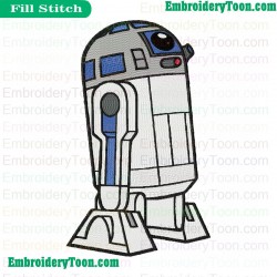 Star Wars CWR2 Embroidery Design 2