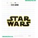 Star Wars Logo Embroidery Design