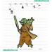 Star Wars Yoda Master Embroidery Design 03