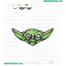 Star Wars Yoda Master Embroidery Design 07