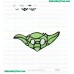 Star Wars Yoda Master Embroidery Design 08