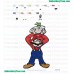 Super Mario Embroidery Design 05