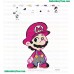 Super Mario Embroidery Design 06