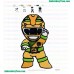 Super Sentai Embroidery Design 05