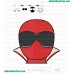Super Sentai Embroidery Design 06