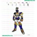 Super Sentai Embroidery Design 07