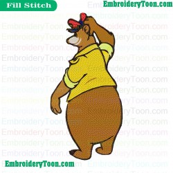 Talespin Embroidery Design 01