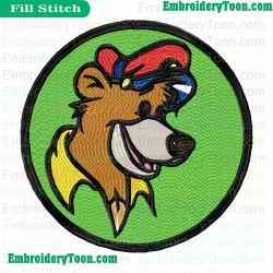 Talespin Embroidery Design 05