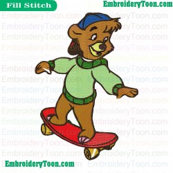 Talespin Embroidery Design 11