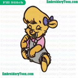 Talespin Embroidery Design 18