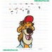 Talespin Embroidery Design 20