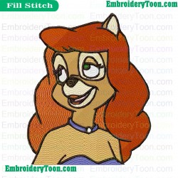 Talespin Embroidery Design 21