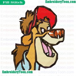Talespin Embroidery Design 27